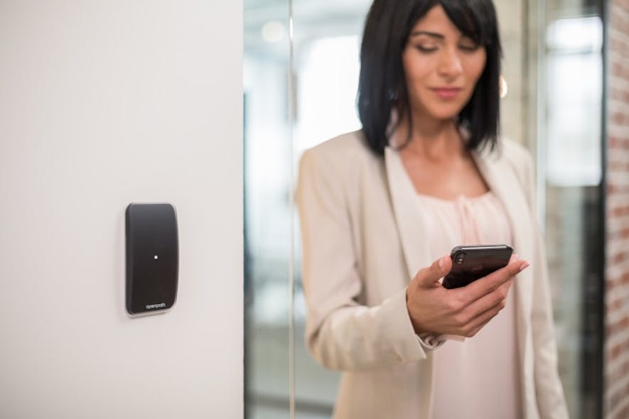 Openpath&apos;s touch functionality enables a reader to communicate automatically with a user&apos;s phone to either grant or deny access.