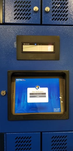 Iris ID&apos;s iCAM R100 solution now integrates with KeyTracer key management cabinets and AssetTracer Smart Lockers from Real Time Networks.