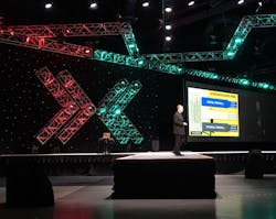Scott Klososky delivers the keynote address at GSX 2018 on Tuesday, Sept. 25.