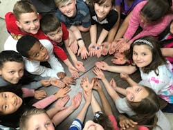 For years, Silent Guard President and CEO Dwight Sears has been spreading a message of kindness in the classrooms of Kentucky. He says 'the heart on the hand is our international symbol for kindness.' For years, Silent Guard President and CEO Dwight Sears has been spreading a message of kindness in the classrooms of Kentucky. He says 'the heart on the hand is our international symbol for kindness.'