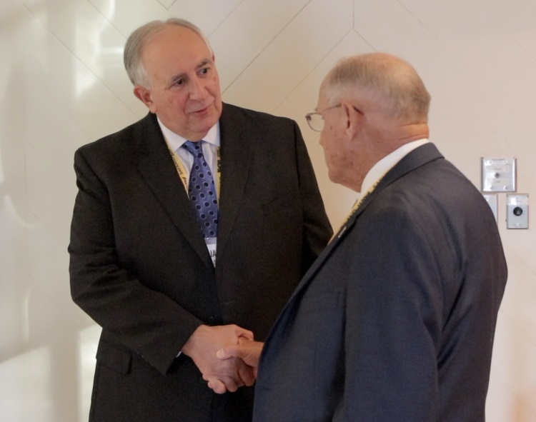 Stan Martin, left, is the Executive Director of the Security Industry Alarm Coalition (SIAC).