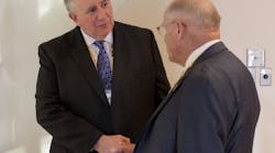 Stan Martin, left, is the Executive Director of the Security Industry Alarm Coalition (SIAC).