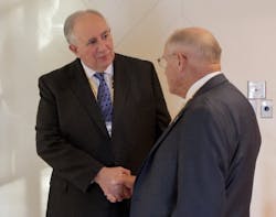Stan Martin, left, is the Executive Director of the Security Industry Alarm Coalition (SIAC). Stan Martin, left, is the Executive Director of the Security Industry Alarm Coalition (SIAC).