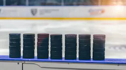 As a preemptive measure against active shooter situations, faculty members at Oakland University are being armed with hockey pucks.