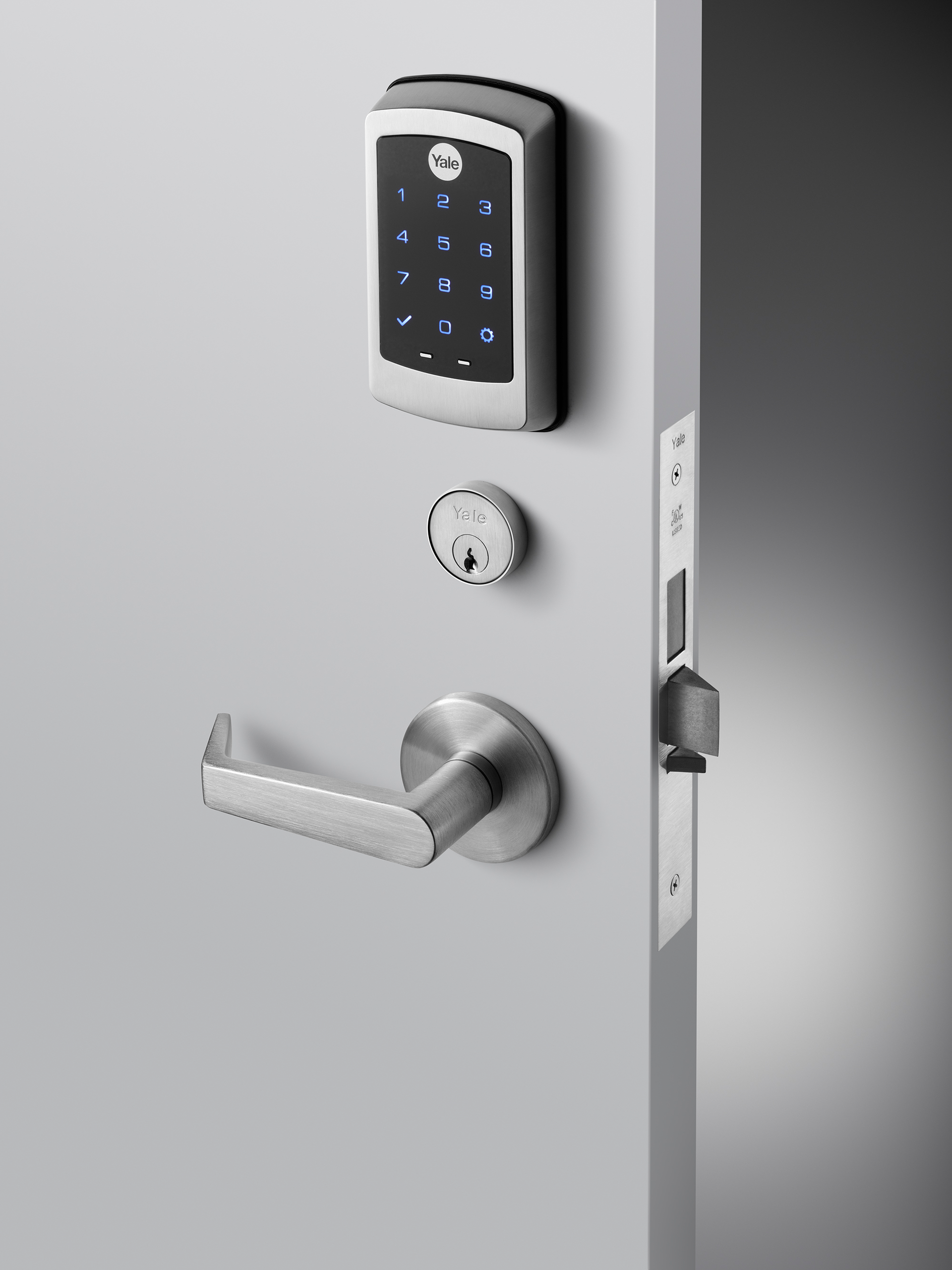 Yale Commercial's nexTouch Sectional Mortise Keypad Lock Security Info Watch