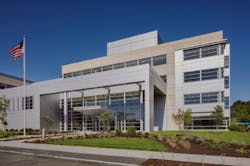 Honeywell's Morris Plains, N.J., corporate headquarters was opened just three years ago. Honeywell's Morris Plains, N.J., corporate headquarters was opened just three years ago.