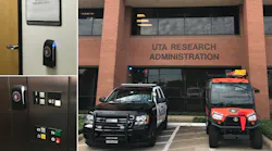 The UTA police at has selected Architect Blue multi-technology readers—combining three identification technologies: 125 kHz, 13.56 MHz, and Bluetooth—and the STid Mobile ID solution in order to control access to its premises and facilitate technological migration to advanced security levels.