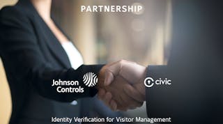 Johnson Controls has announced that it has partnered with Civic Technologies, the global digital identity leader. Johnson Controls will integrate the Civic Secure ID Platform (SIP) with C-CURE 9000 Security and Event Management Systems from Software House to provide visitor management with greater data privacy and protection, enabling building visitors to securely present their verifiable identity using the Civic App.