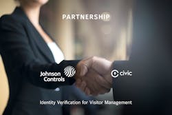Johnson Controls has announced that it has partnered with Civic Technologies, the global digital identity leader. Johnson Controls will integrate the Civic Secure ID Platform (SIP) with C-CURE 9000 Security and Event Management Systems from Software House to provide visitor management with greater data privacy and protection, enabling building visitors to securely present their verifiable identity using the Civic App. Johnson Controls has announced that it has partnered with Civic Technologies, the global digital identity leader. Johnson Controls will integrate the Civic Secure ID Platform (SIP) with C-CURE 9000 Security and Event Management Systems from Software House to provide visitor management with greater data privacy and protection, enabling building visitors to securely present their verifiable identity using the Civic App.