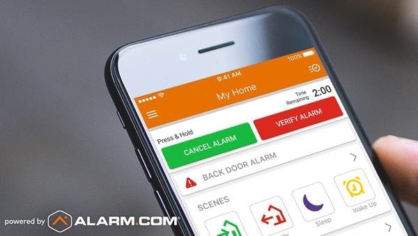 Using the Alarm.com app, property owners can now trigger a panic alert notifying their monitoring station that they need help at their home or business. They can also verify an alarm event to expedite emergency response, or cancel a false alarm from anywhere.