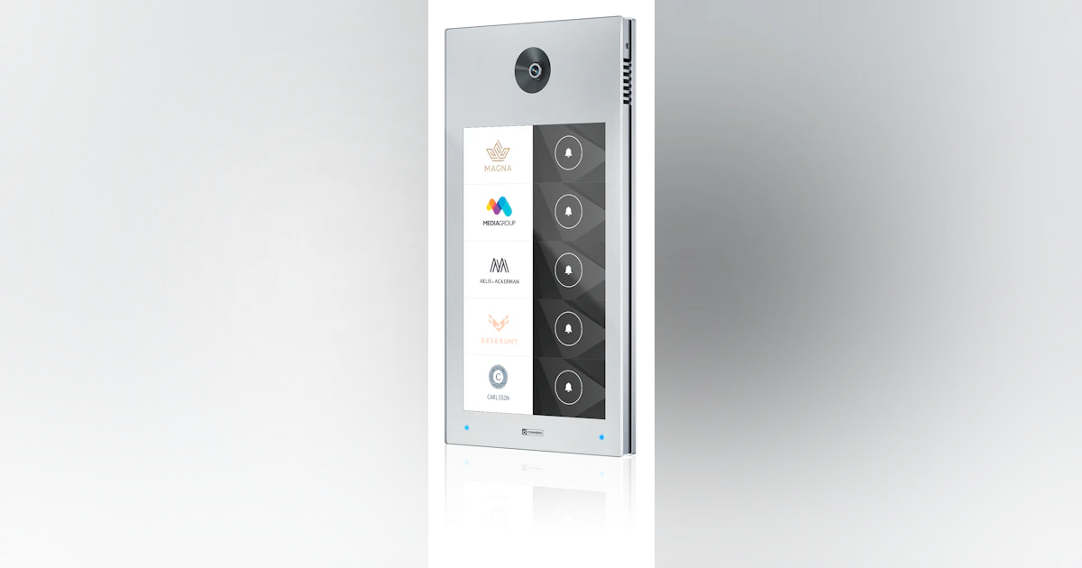 The Commend OD10 Outdoor Touchscreen Intercom Station | Security Info Watch