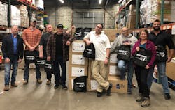 Members of Hikvision’s Northeast regional team volunteered at Mission 500 partner World Vision’s Teacher Resource Center in East Hartford, Conn. The resource center warehouses donated learning and classroom supplies that are provided to teachers at qualifying Title 1 schools. Title 1 schools have large concentrations of low-income families. Backpack supplies were purchased with donated funds from Hikvision. Members of Hikvision’s Northeast regional team volunteered at Mission 500 partner World Vision’s Teacher Resource Center in East Hartford, Conn. The resource center warehouses donated learning and classroom supplies that are provided to teachers at qualifying Title 1 schools. Title 1 schools have large concentrations of low-income families. Backpack supplies were purchased with donated funds from Hikvision.