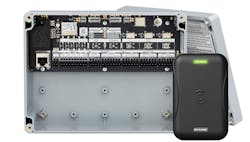 The Schlage® CTE single door controller with multi-technology reader kit allows customers to manage all of their connected openings in one system, with one credential. The Schlage® CTE single door controller with multi-technology reader kit allows customers to manage all of their connected openings in one system, with one credential.