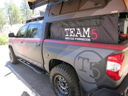 Hikvision donated a PTZ camera that will be installed on Team 5’s Toyota Quick Response Vehicle. Hikvision donated a PTZ camera that will be installed on Team 5’s Toyota Quick Response Vehicle.