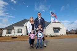 Recognizing U.S. Army Capt. Jake Murphy’s immense bravery, the Gary Sinise Foundation R.I.S.E. (Restoring Independence, Supporting Empowerment) program provided him and his family a specially adapted smart home with technologies by Nortek Security & Control in an effort to help improve and simplify everyday life for the family of four. Recognizing U.S. Army Capt. Jake Murphy’s immense bravery, the Gary Sinise Foundation R.I.S.E. (Restoring Independence, Supporting Empowerment) program provided him and his family a specially adapted smart home with technologies by Nortek Security & Control in an effort to help improve and simplify everyday life for the family of four.