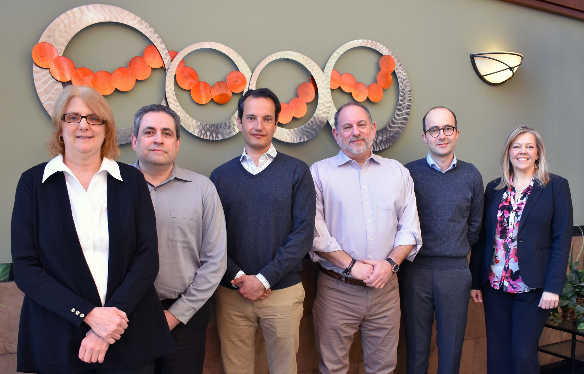 Briscoe Protective Systems' management team includes (L-R): Denise Rueda, Assistant VP Commercial; David Miranda, COO Commercial; Alexander Schuil, CEO; Steve Schlansky, COO Residential; Jan Willem Giesberts, EVP Finance & Accounting/Controller; and Jennifer Sabatino, Director of Employee Relations/Exec Assistant.