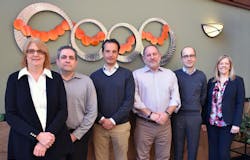 Briscoe Protective Systems' management team includes (L-R): Denise Rueda, Assistant VP Commercial; David Miranda, COO Commercial; Alexander Schuil, CEO; Steve Schlansky, COO Residential; Jan Willem Giesberts, EVP Finance & Accounting/Controller; and Jennifer Sabatino, Director of Employee Relations/Exec Assistant. Briscoe Protective Systems' management team includes (L-R): Denise Rueda, Assistant VP Commercial; David Miranda, COO Commercial; Alexander Schuil, CEO; Steve Schlansky, COO Residential; Jan Willem Giesberts, EVP Finance & Accounting/Controller; and Jennifer Sabatino, Director of Employee Relations/Exec Assistant.