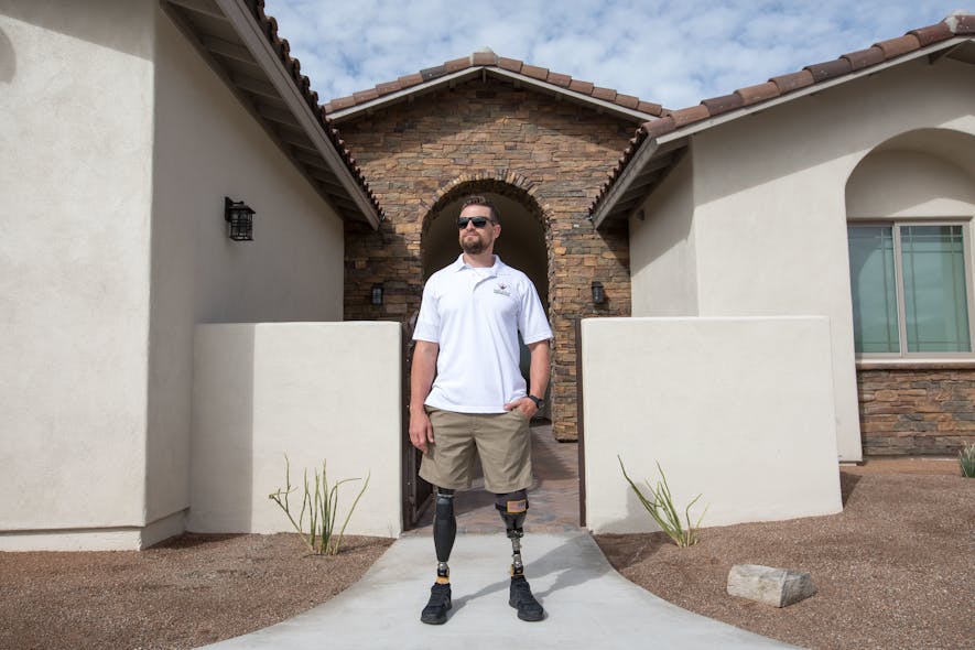 U.S. Army Sergeant First Class Caleb Brewer was stationed in Afghanistan in December 2016 when his team conducted a large-scale clearing operation and an improvised explosive device (IED) detonated beneath him.