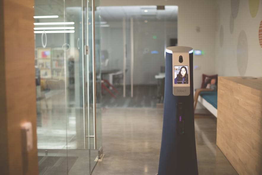 Cobalt Robotics will introduce a new door integration that enables its security robots to open and then pass through a secured door without human intervention at ISC West 2019.