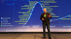 Keven Marier, Director of Technology Business Development at Milestone Systems, delivers a keynote address at MIPS 2019 in Nashville.