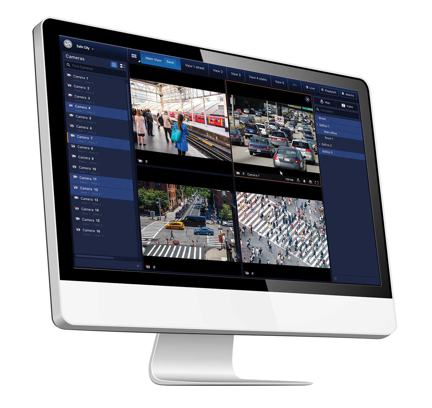 SecurOS v.10 Video Management System.
