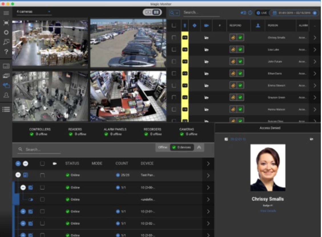 LenelS2's OnGuard Magic Monitor