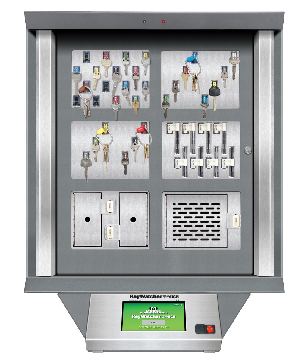 Morse Watchmans' KeyWatcher Touch key management system features a 7' touchscreen with an easy-to-use interface.