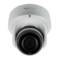 Smart Wide Dynamic Range available in the Pro Gen3 Mini-Dome reduces configuration time while greatly improving the quality of the video stream in varying lighting environments.