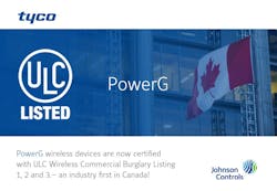 PowerG wireless devices are the first to be certified with ULC levels 1, 2 and 3 Commercial Burglary Approval (ULC-S304-16) when installed with PowerSeries Neo or PowerSeries Pro security systems. PowerG wireless devices are the first to be certified with ULC levels 1, 2 and 3 Commercial Burglary Approval (ULC-S304-16) when installed with PowerSeries Neo or PowerSeries Pro security systems.