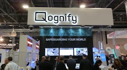 The Qognify booth at ISC West 2019.