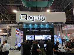 The Qognify booth at ISC West 2019. The Qognify booth at ISC West 2019.