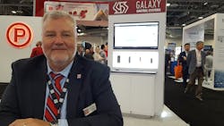 Galaxy Control's Rick Caruthers was on hand at the recent ISC West 2019 event to show off the big changes at the company. Galaxy Control's Rick Caruthers was on hand at the recent ISC West 2019 event to show off the big changes at the company.