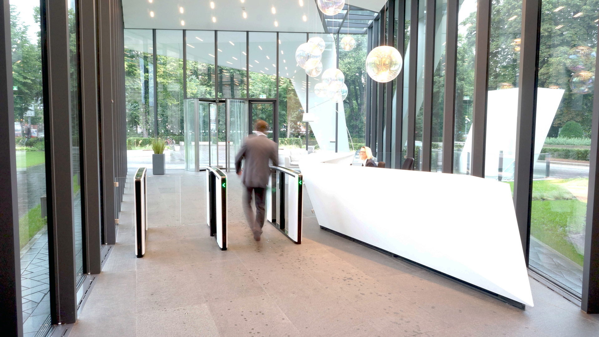 The colors, materials and finishes entrance control products will impact both the look and functionality of a facility.