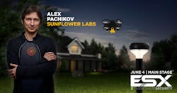 Drone innovator Alex Pachikov will keynote the annual OpenXchange Breakfast at ESX, sponsored by Security Business and SecurityInfoWatch.com. Drone innovator Alex Pachikov will keynote the annual OpenXchange Breakfast at ESX, sponsored by Security Business and SecurityInfoWatch.com.