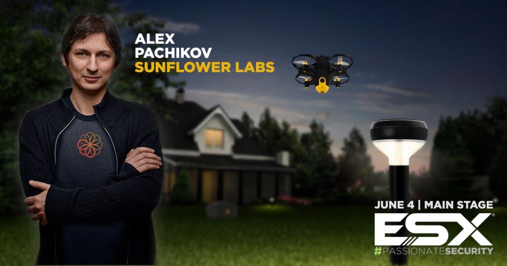 Drone innovator Alex Pachikov will keynote the annual OpenXchange Breakfast at ESX, sponsored by Security Business and SecurityInfoWatch.com.
