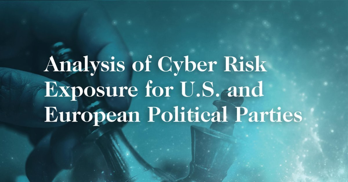 SecurityScorecard, the leader in security ratings, has announced the release of the company&rsquo;s Analysis of Cyber Risk Exposure for U.S. and European Political Parties, which provides an analysis of the cybersecurity posture of political parties across the U.S. and EU ahead of influential elections.