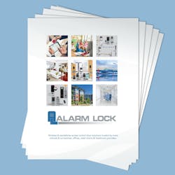 Alarm Lock's new 28-page catalog includes a range of product lines including field-proven standalone Trilogy® electronic keyless access locks, #1 in their class for years, networked wireless Trilogy Networx™ locks and Gen. 2 Gateways & Expanders, customizable ArchiTech™ Designer Networx Series for every décor featuring Bluetooth LE Technology & iLock App, and expanded School and Campus Lockdown Solutions. Alarm Lock's new 28-page catalog includes a range of product lines including field-proven standalone Trilogy® electronic keyless access locks, #1 in their class for years, networked wireless Trilogy Networx™ locks and Gen. 2 Gateways & Expanders, customizable ArchiTech™ Designer Networx Series for every décor featuring Bluetooth LE Technology & iLock App, and expanded School and Campus Lockdown Solutions.