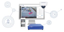 The Avigilon Blue solution is ideal for small and medium size businesses and distributed enterprises. It provides flexible security by allowing businesses to monitor their own security operations or enable third-party remote video monitoring service providers that use technology like I-View Now or SureView Systems to monitor their sites.