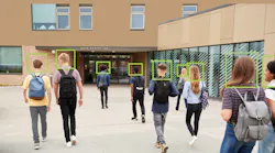 AI-powered people counting analytics can tell school administrators how many students entered the school that morning and how many exited the building during an evacuation.