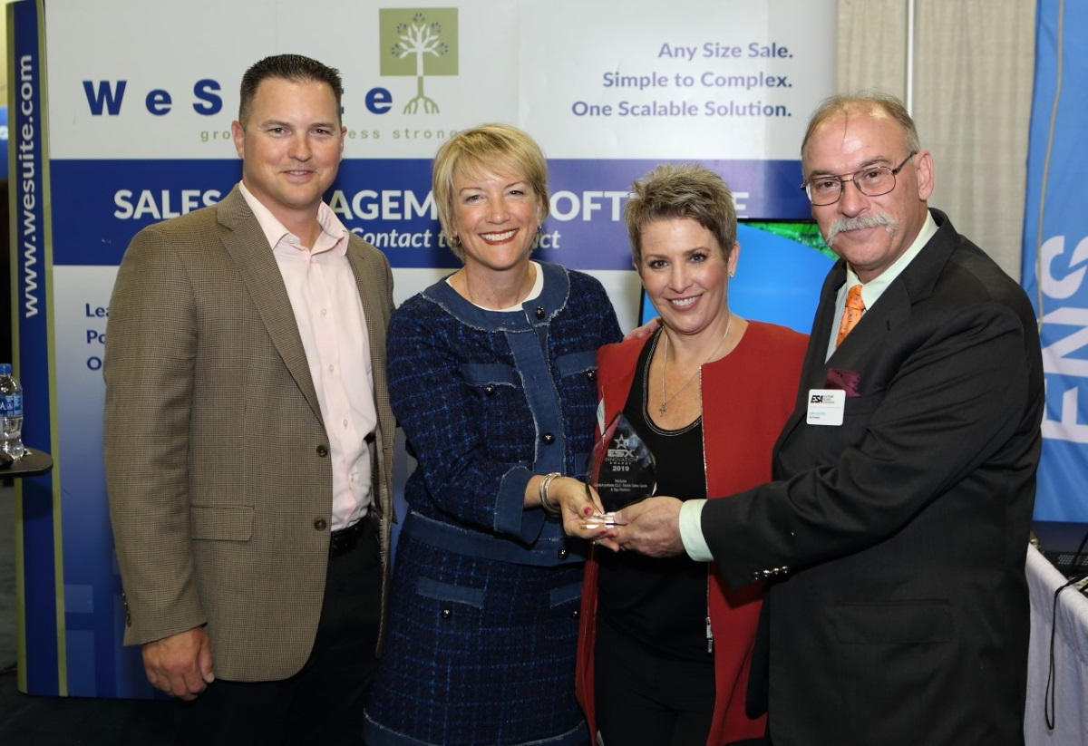WeSuite's QuoteAnywhere G2.0 Mobile Sales Software has been honored with the ESX Innovation Award 2019 in the category of Best Dealer Service.