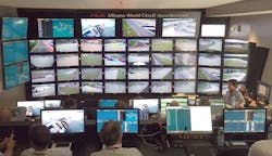 To safeguard the entire Misano World Circuit with its 16 sharp turns, 20 DINION IP starlight 6000i IR cameras from Bosch were installed at strategic locations around the track. To safeguard the entire Misano World Circuit with its 16 sharp turns, 20 DINION IP starlight 6000i IR cameras from Bosch were installed at strategic locations around the track.