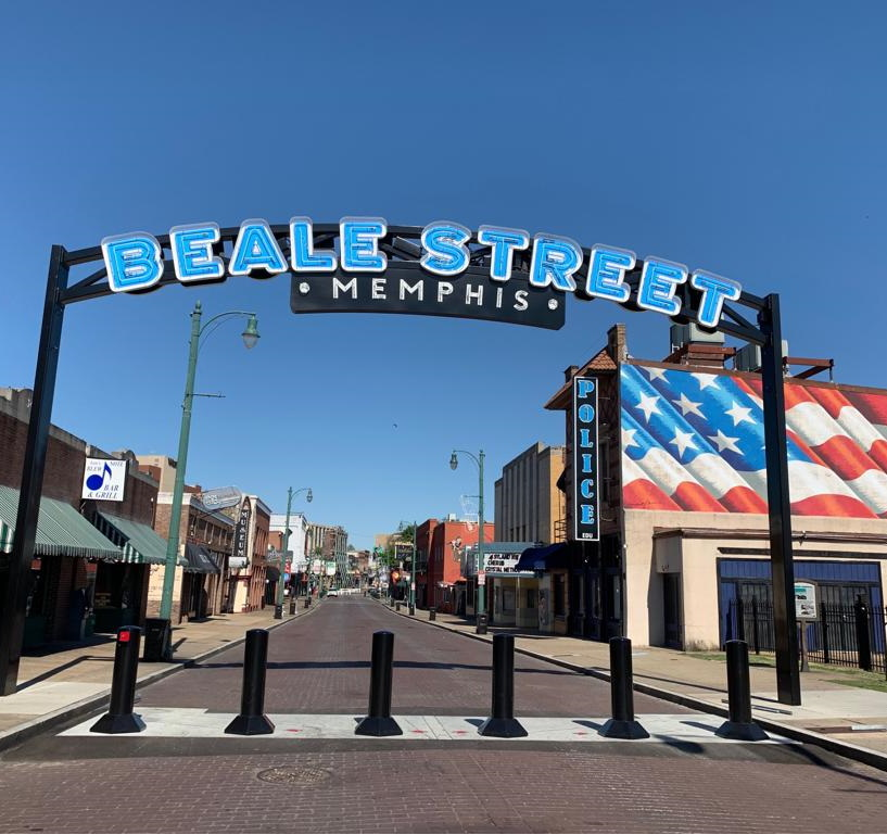 Memphis has mitigated the risk of potential vehicle attacks by installing hostile vehicle mitigation bollards manufactured by Yorkshire-based Heald Ltd.