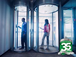 Boon Edam is celebrating the 35th anniversary of the launch of the company’s renowned Circlelock mantrap portal. Boon Edam is celebrating the 35th anniversary of the launch of the company’s renowned Circlelock mantrap portal.