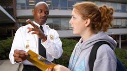 Contracted security professionals are not meant to replace specially trained law enforcement officers. They are intended to supplement police by offloading routine security tasks that are necessary to ensure everyone’s peace of mind. Contracted security professionals are not meant to replace specially trained law enforcement officers. They are intended to supplement police by offloading routine security tasks that are necessary to ensure everyone’s peace of mind.