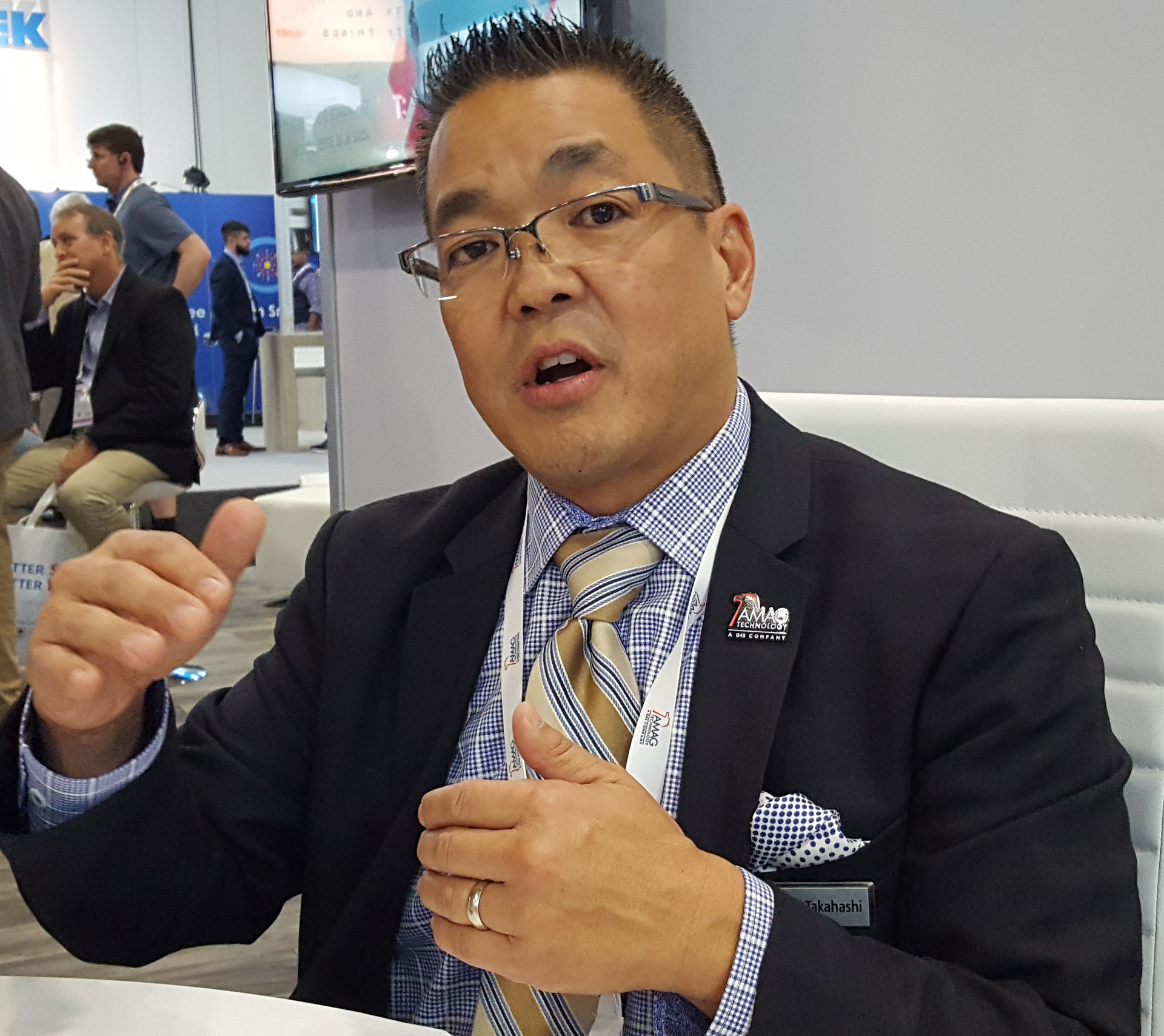 Kurt Takahashi, President of AMAG Technology, which is a member of the global G4S security family.