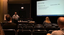 Former ASIS International President Dave Tyson addresses attendees curing an educational session at GSX 2019 in Chicago on Tuesday.