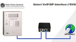 Select Entry Systems, a Division of Select Engineered Systems, Inc. announced immediate availability of the Select VoIP / SIP Interface &ldquo;SVSI&rdquo; providing owners with a VoIP / SIP interface for their new and existing CAT, TEC/TEC1 Series &amp; TEC1A products to ensure high quality internet based digital voice communications.
