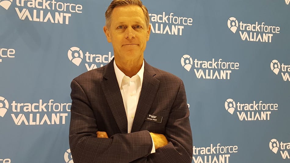 George Wright is the CEO of Trackforce Valiant.