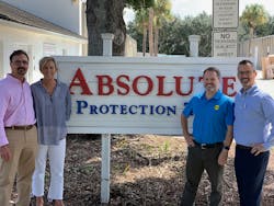 Bates Security announced the recent acquisition of Absolute Protection Team from Roger and Karen Marcil of Vero Beach, Florida. according to William and Pat Bates. Bates Security announced the recent acquisition of Absolute Protection Team from Roger and Karen Marcil of Vero Beach, Florida. according to William and Pat Bates.