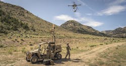 For military use and other applications, such as security, tethered drones can deliver persistent situational awareness. They connect to a base station, or vehicle, that provides continuous power and secure communications.